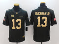 Men's New York Giants Odell Beckham Jr. #13 Black Player Game Jersey1