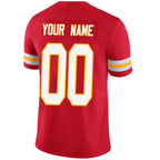 Custom KC.Chiefs Red Stitched Player Game Football Jerseys