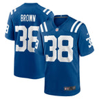 Pharaoh Brown Indianapolis Colts Nike Game   Jersey - Royal