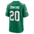 Brian Dawkins Philadelphia Eagles Nike Alternate Retired   Game Jersey - Kelly Green