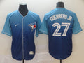 Men's Toronto Blue Jays Vladimir Guerrero Jr. #27 Blue Stitched Jersey1