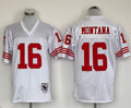 Men's San Francisco 49ers Joe Montana  White Legacy Replica Player Jersey1