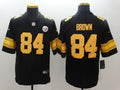 Men's Pittsburgh Steelers Antonio Brown #84 Black Alternate Legend Jersey1