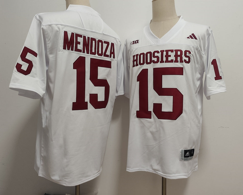 Fernando Mendoza Indiana Hoosiers Jersey - White