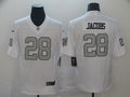 Men's Las Vegas Raiders Josh Jacobs #28 White Player Game Jersey1