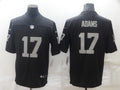 Men's Las Vegas Raiders #17 Davante Adams Black Game Jersey1 Stitched American Football Jerseys