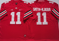 Men's Ohio State Buckeyes Jaxon Smith-Njigba #11 Scarlet Player Game Jersey