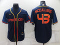 Men's Houston Astros Lance McCullers #43 Navy Space City Jersey1