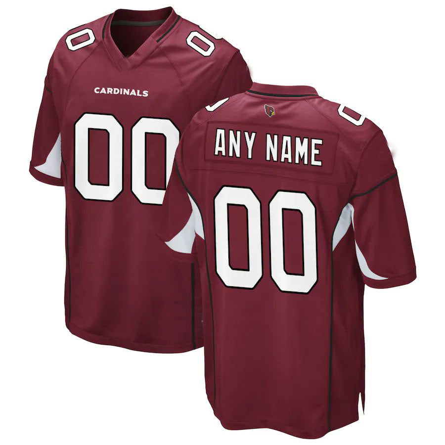 Custom1 Arizona Cardinals Cardinal Game Jersey1 Stitched Football Jerseys