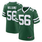 Quincy Williams New York Jets Nike  Game   Jersey  Legacy Green