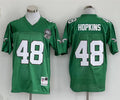 Men's Philadelphia Eagles Wes Hopkins  Kelly Green Legacy Replica Jersey1