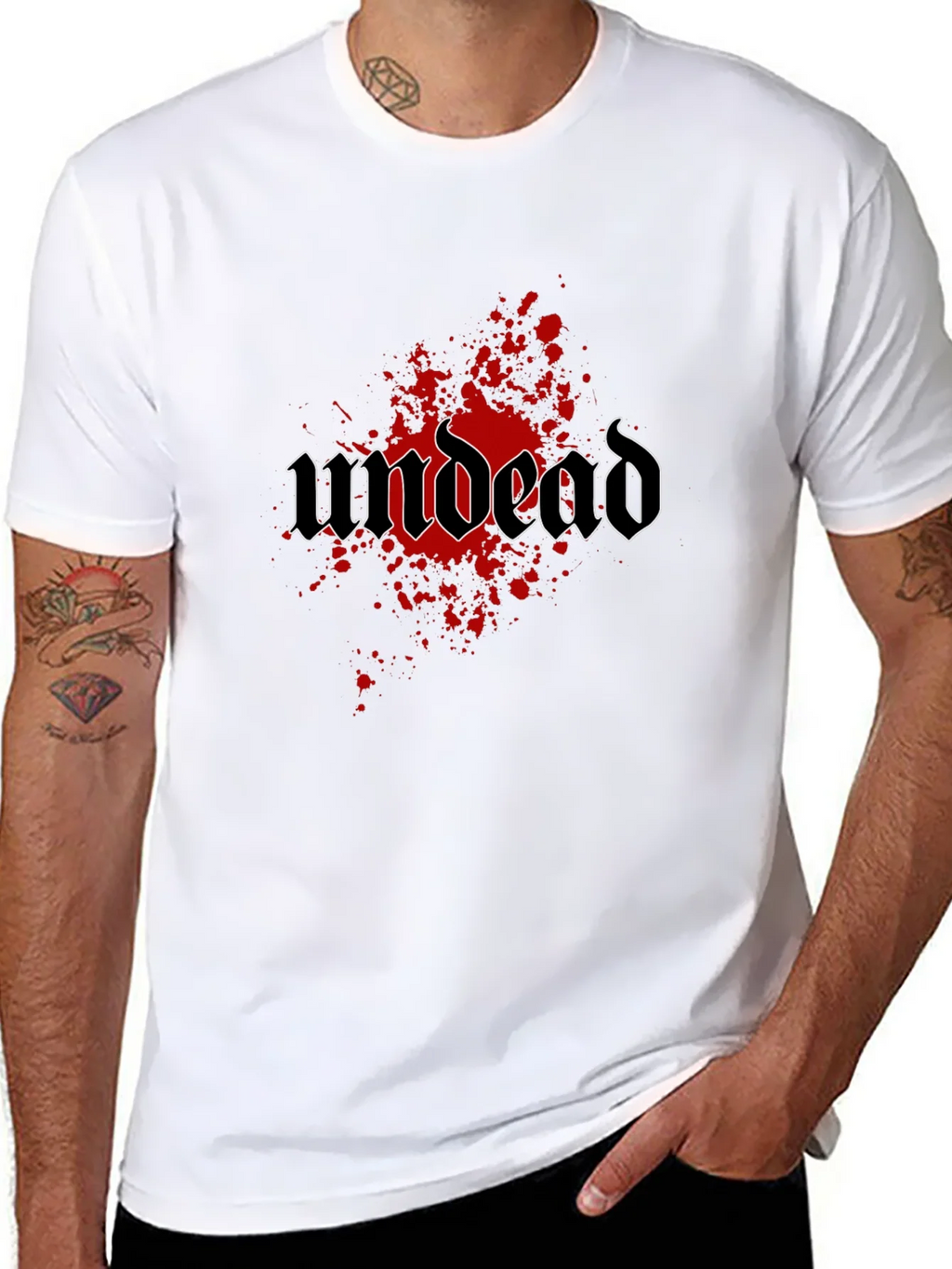Undead Graphic T-Shirt - Black