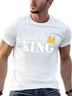 Slackline King Graphic T-Shirt - Black