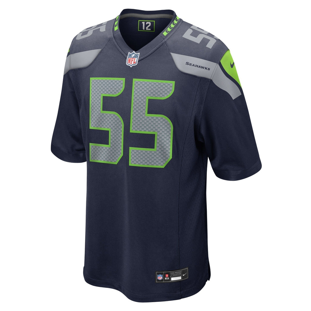 Dre'Mont Jones Seattle Seahawks Nike  Game Jersey -  College Navy