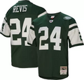 Men's New York Jets Darrelle Revis #24 2009 Green Throwback Jersey
