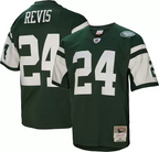 Men's New York Jets Darrelle Revis #24 2009 Green Throwback Jersey
