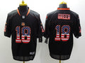 Men's Cincinnati Bengals A.J. Green #18 Black Game Player Jersey2