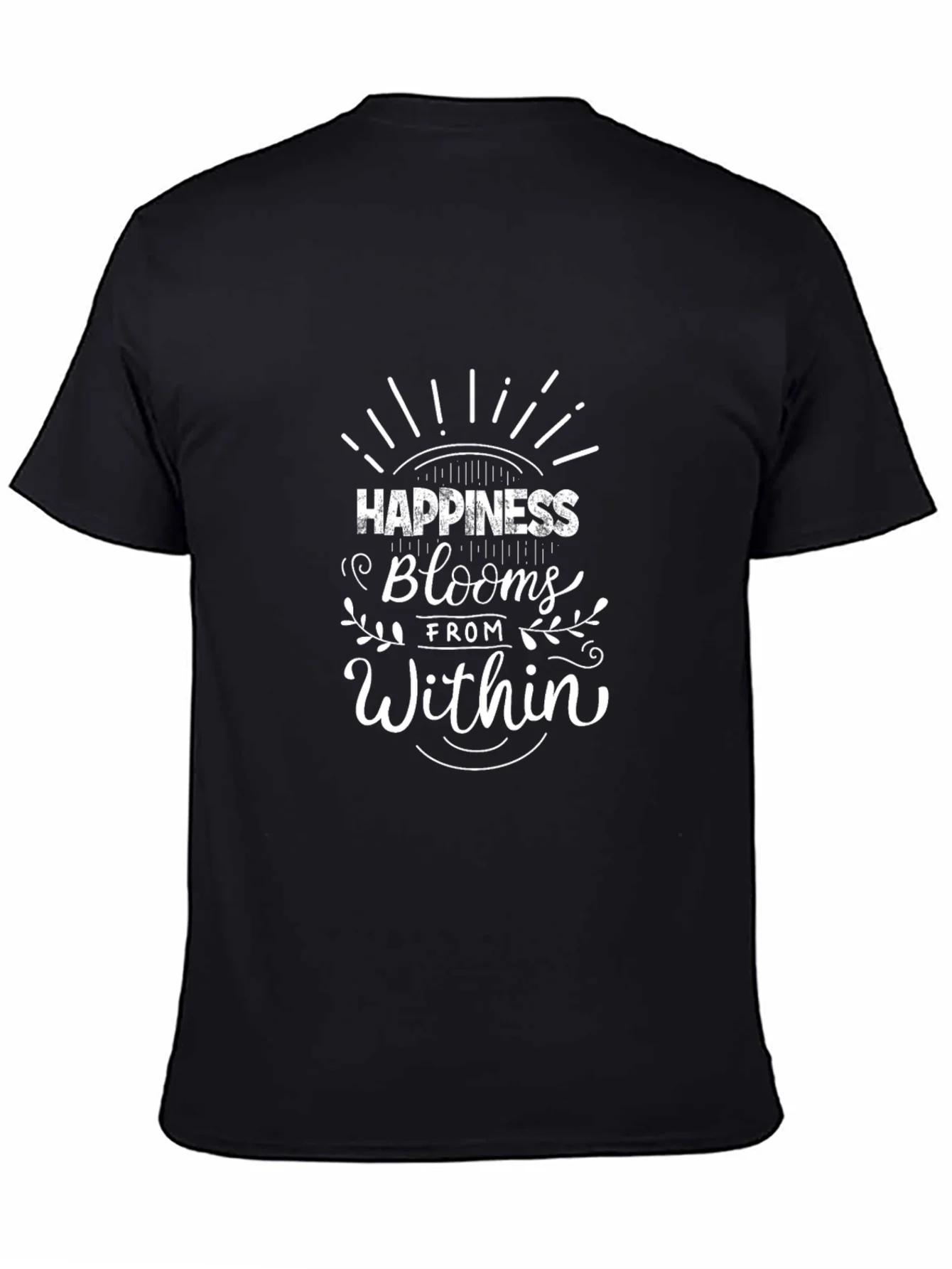Happiness Blooms Within Graphic Tee