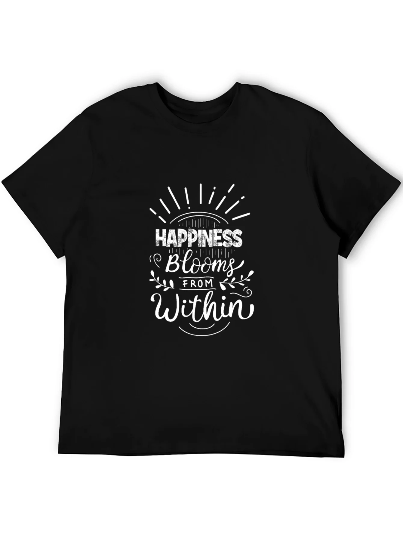 Happiness Blooms Within Graphic Tee