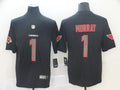 Men's Arizona Cardinals #1 Kyler Murray Black Team Game Jersey1