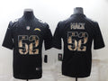 Men's Los Angeles Chargers Khalil Mack #52 Black Team Game Jersey1