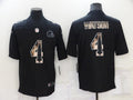 Men's Cleveland Browns Deshaun Watson #4 Black Game Jersey1