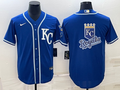 Men's Kansas City Royals Blue Replica Player Jersey1