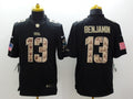 Men's Carolina Panthers Kelvin Benjamin #13 Black Game Player Jersey1
