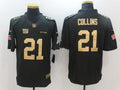 Men's New York Giants Landon Collins #21 Black Game Jersey1