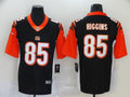 Men's Cincinnati Bengals Tee Higgins #85 Black Game Jersey2