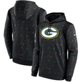 Men's Green Bay Packers NFL 2021 Salute to Service Hoodie2 Black