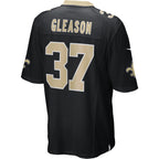 Steve Gleason New Orleans Saints Nike Game Retired   Jersey - Black