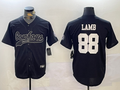 Men's Dallas Cowboys CeeDee Lamb #88 Black Alternate Player Jersey1