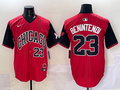 Men's Chicago White Sox Andrew Benintendi #23 Red/Black 2025 City Connect Limited Player Jersey1