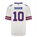 B.Bills #10 Khalil Shakir Player White Game Jersey -American Stitched Football Jerseys