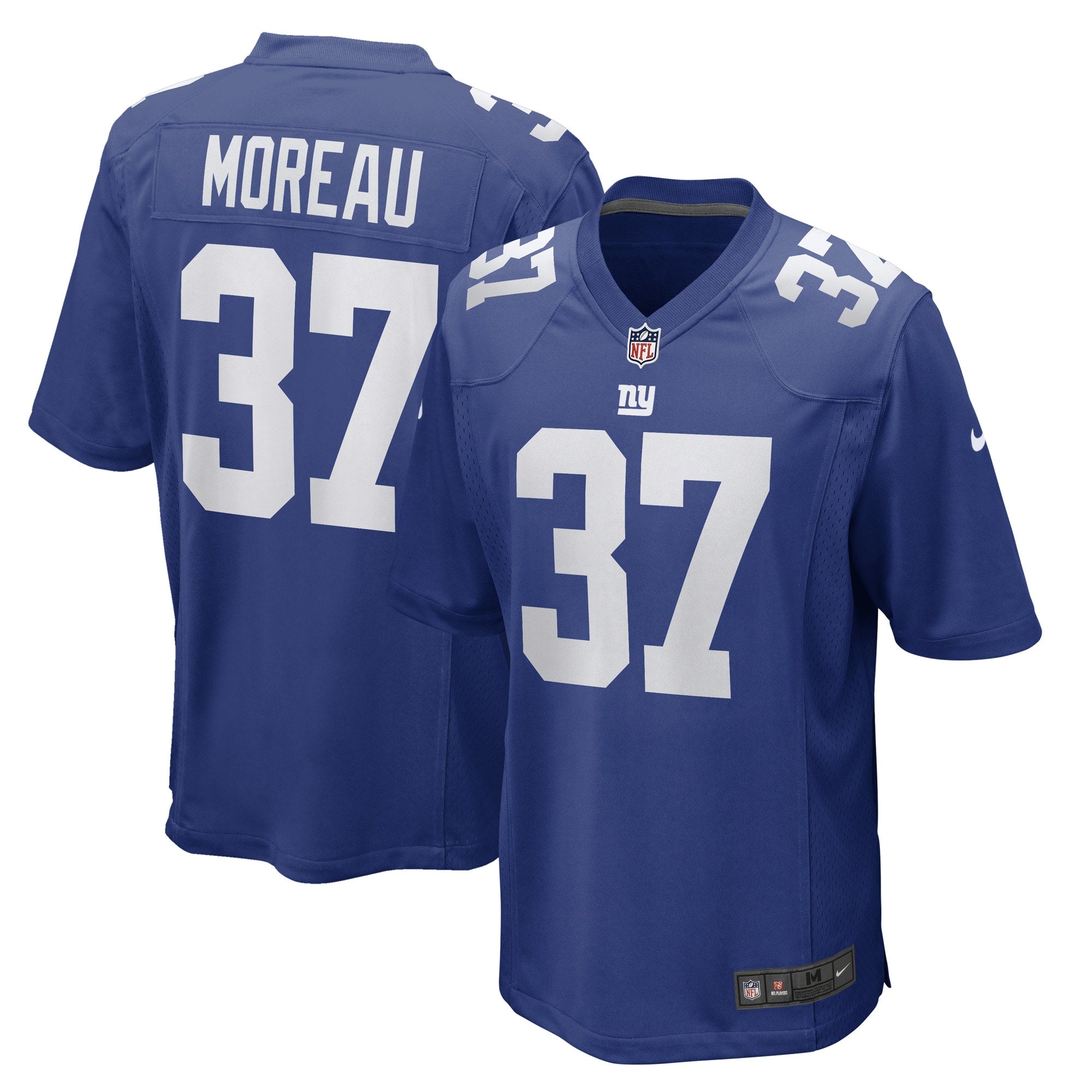 Fabian Moreau New York Giants Nike Game   Jersey - Royal