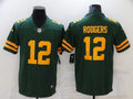 Men's Green Bay Packers Aaron Rodgers #12 Green Alternate Legend Player Jersey1