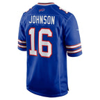 Xavier Johnson Buffalo Bills Nike Game Jersey -  Royal