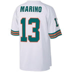 #13 Dan Marino Player M.Dolphins White  White Authentic Throwback Retired Football Jerseys