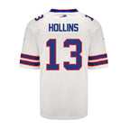 B.Bills #13 Mack Hollins White player Game Jersey -American Stitched Football Jerseys