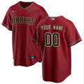 Men's Arizona Diamondbacks Red Custom Stitched Baseball Jersey1