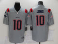 Men's New England Patriots Mac Jones #10 Gray Game Jersey1