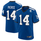 IN.Colts #14 Alec Pierce Player Royal Game Stitched American Football Jerseys