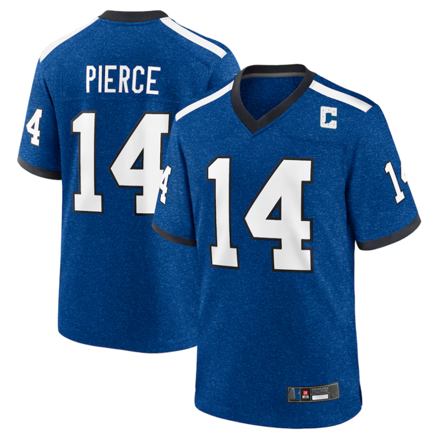 IN.Colts #14 Alec Pierce Player Royal Game Stitched American Football Jerseys