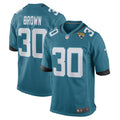 Montaric Brown Jacksonville Jaguars Nike Game   Jersey - Teal