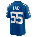 Isaiah Land Indianapolis Colts Nike Team Game Jersey -  Royal