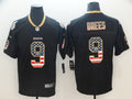 Men's New Orleans Saints #9 Drew Brees Black Player Jersey1