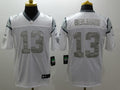Men's Carolina Panthers Kelvin Benjamin #13 White Game Jersey1