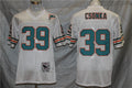 Men's Miami Dolphins Larry Csonka  White Legacy Replica Jersey1
