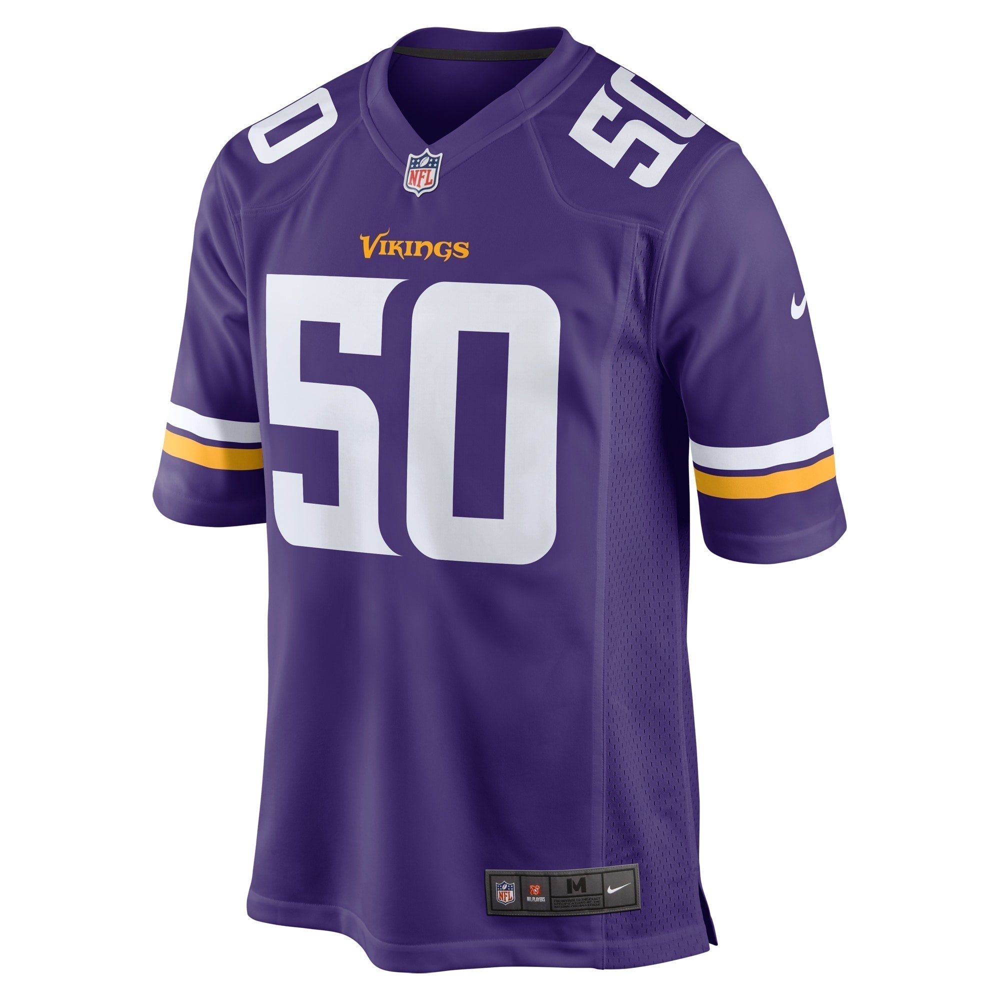 Levi Drake Rodriguez Minnesota Vikings Nike Game Jersey -  Purple
